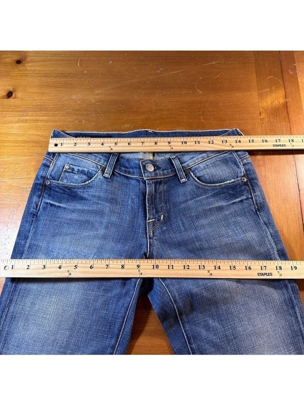 Citizens of Humanity Kelly 001 Stretch Low Waist Bootcut Jeans - Picture 4 of 13
